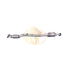 Compatible with toyota camry 1997-2001 2.2L fwd stainless steel emissions control component