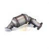 Compatible with hyundai santa fe 2001-2005 4WD/FWD 2.7L V6 stainless steel emissions control component