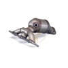 Compatible with kia sportage 2005-2010 AWD 2.7L V6 stainless steel emissions control component