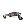 Compatible with pontiac vibe 2009-2010 2.4L fwd stainless steel emissions control component