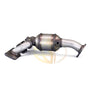 Compatible with chevrolet epica 2004-2005 2.5L FWD stainless steel emissions control component
