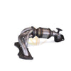 Compatible with lexus es300h 2013-2018 2.5L fwd stainless steel emissions control component