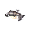 Compatible with lexus es300 2002-2003 3.0L fwd stainless steel emissions control component