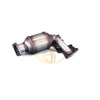 Compatible with kia sedona 2006-2010 FWD 3.8L V6 stainless steel emissions control component