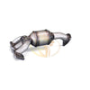 Compatible with chevrolet epica 2004-2005 2.5L FWD stainless steel emissions control component