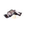 Compatible with hyundai sonata 2006-2008 FWD 3.3L V6 stainless steel emissions control component