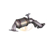 Compatible with lexus es300 2002-2003 3.0L fwd stainless steel emissions control component