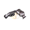 Compatible with lexus es300 1999-2001 3.0L fwd stainless steel emissions control component