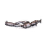 Compatible with volkswagen touareg 2004-2006 AWD 3.2L V6 stainless steel emissions control component