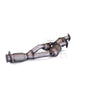 Compatible with volkswagen touareg 2004-2006 AWD 3.2L V6 stainless steel emissions control component