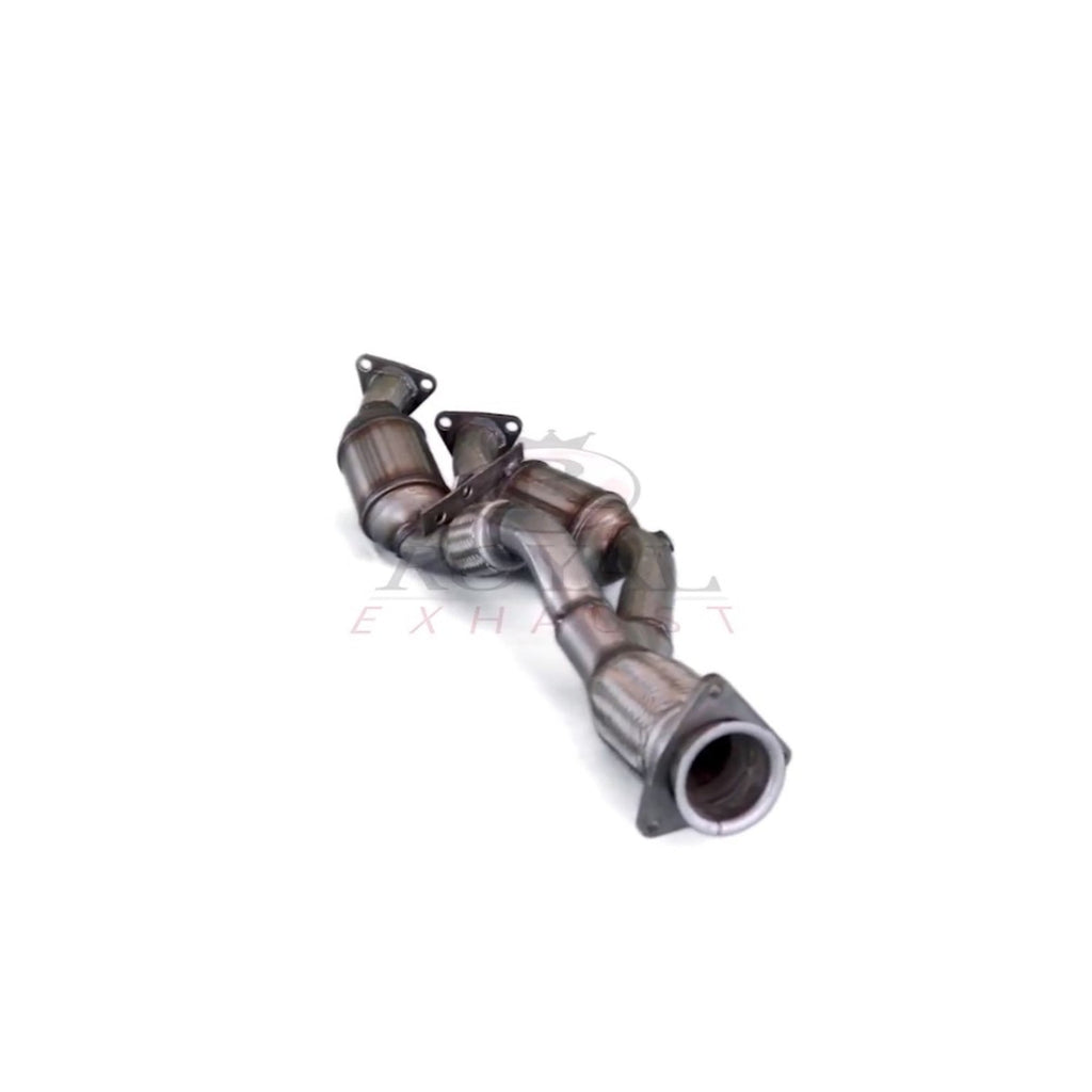 Compatible with volkswagen touareg 2004-2006 AWD 3.2L V6 stainless steel emissions control component