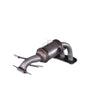 Compatible with scion tc 2005-2006 FWD 2.4L stainless steel emissions control component